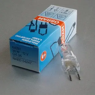 

OSRAM 64261 G6.35 12V 30W halogen bulb made in germany