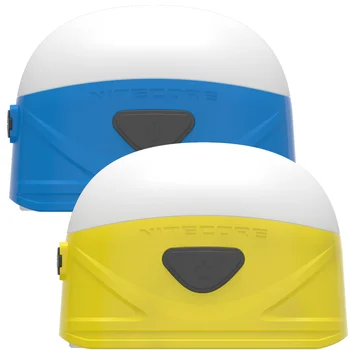 

Nitecore LA30 2x AA Bi-Fuel rechargeable Camping Lantern 8x CRI +3x Red LEDs 250 Lumen Built-In Li-Ion Battery Pack Yellow Blue