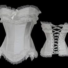 Новое поступление Белый/Фиолетовый корсет с узором l Corselet сексуальный корсет на шнуровке для женщин