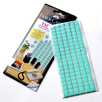 

Faber castell Tack It Reusable & Revovable Adhesive Glue 50g/90Pcs 75g/120Pcs Blue/White For Home Office School