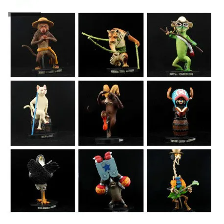 

One Piece Tony Chopper Animal Model Action Figure 15th Anniversary Toys Collection Mokey Luffy Toys Nami Roronoa Zoro Figures