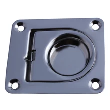 МОРСКОЙ лодочный комод из нержавеющей стали Потяните кольцо ручка яхты промывочная подъемная ручка 2,5"