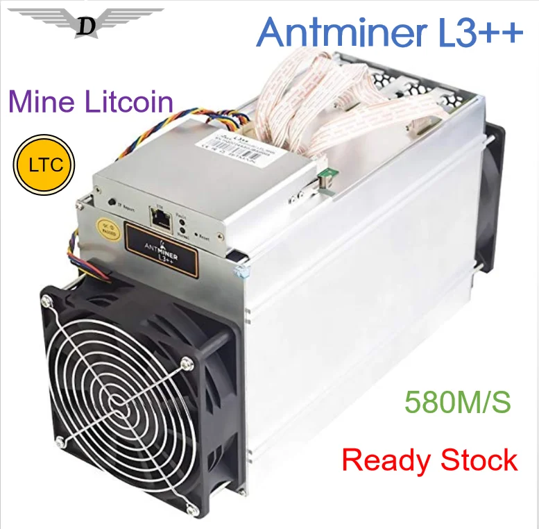 

Used Antminer L3++ Scrypt ASIC Litecoin Miner with PSU
