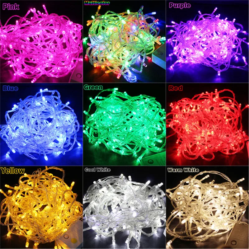 

50M 400 LED String Lighting Wedding new year Xmas Fairy Outdoor Tree