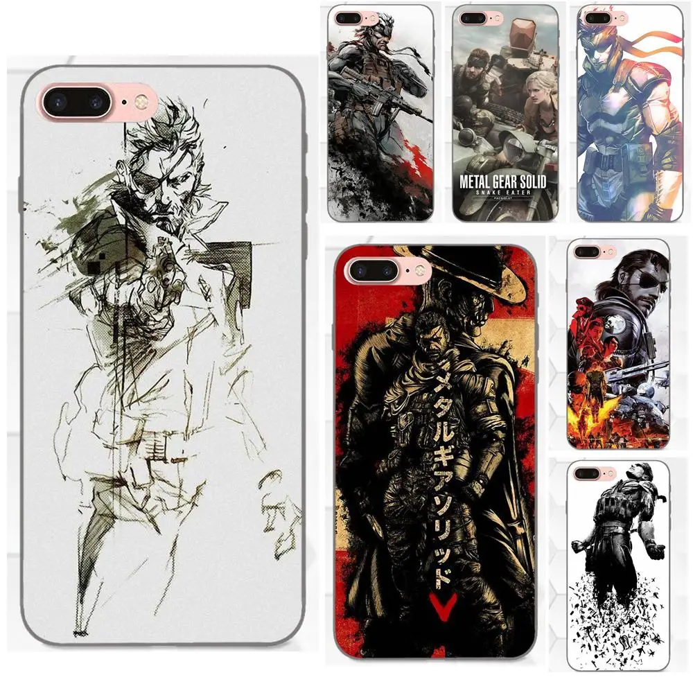

Soft Protective Cover Case Metal Gear Solid For Xiaomi Mi Mix Max Note 2 2S 3 5X 6 8 SE A1 Play F1