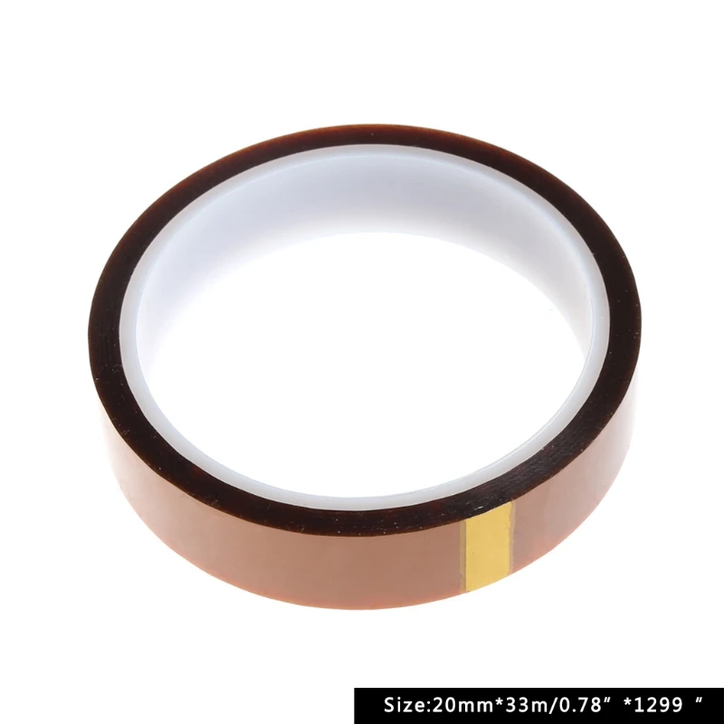 

Polyimide Heat Resistant High Temperature Adhesive Tape Film 20mmx33m