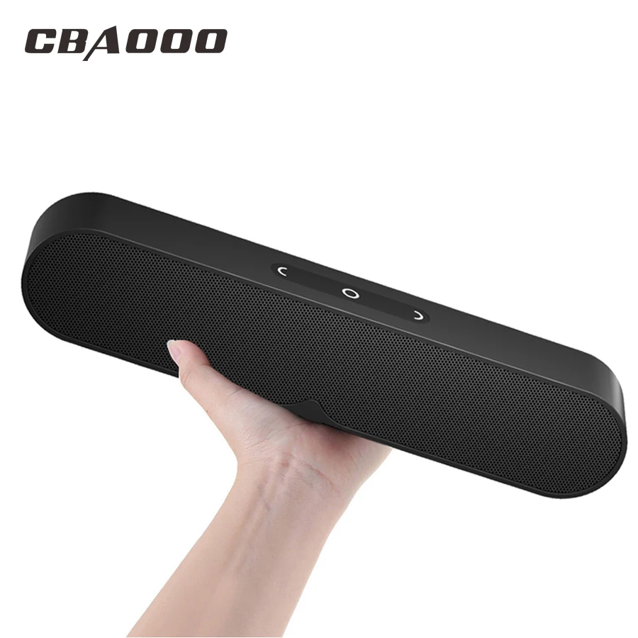 CBAOOO динамик s беспроводной Bluetooth портативный сабвуфер 3D стереоколонка для улицы 3