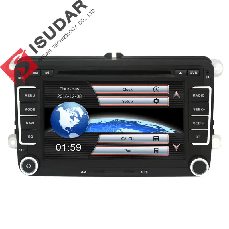 HD 7 Inch Car DVD For VW SAGITAR JATTA JETTA GOLF V POLO BORA With 3G