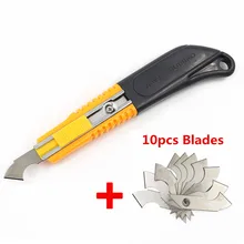 11 in 1 Acrylic hook knife ABS plate or acrylic plastic sheets cutting knife free shipping