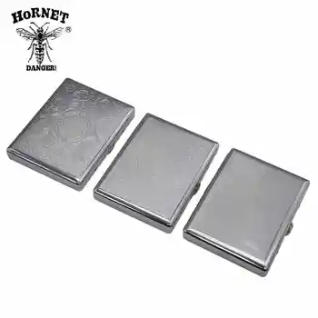 

Smoking Cigarettes Box Aluminum Cigarette Case Cigar Tobacco Holder Pocket Box Storage Container Gift Box