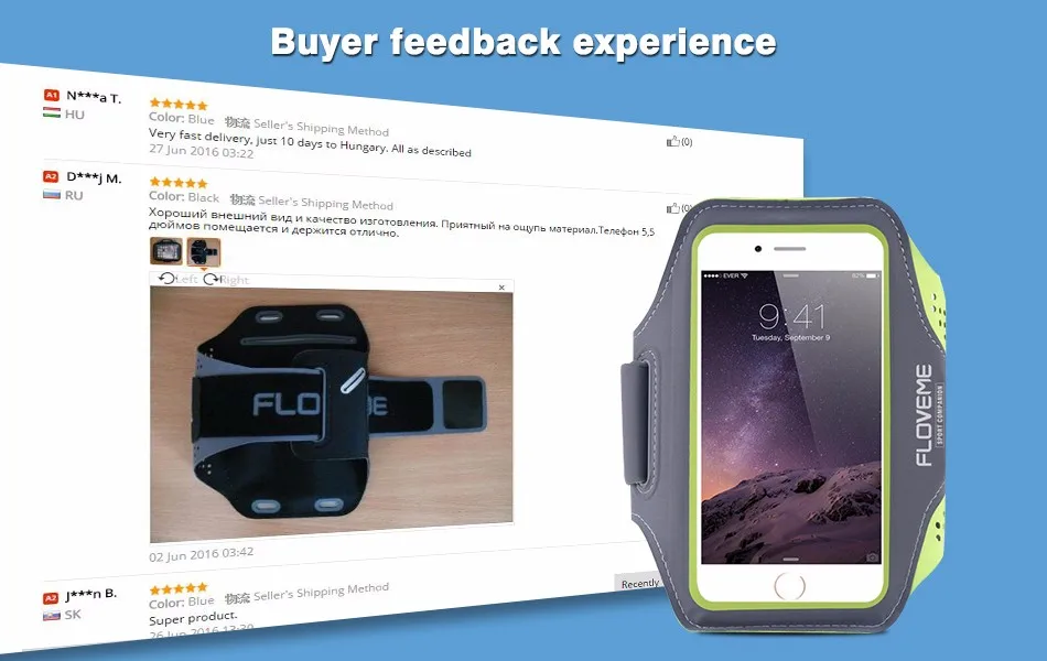 Fabulous Feedback Experience For ARMBAND case For Apple Iphone For SAMSUNG