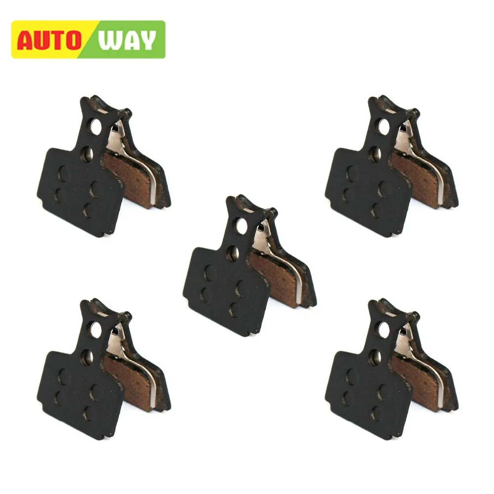 

Autoway 5 Pairs Resin Bicycle Disc Brake Pads For Formula The One R1 R1R RO RX T1 Mega The One FR C1 CR3 Bike Disc Brake Parts