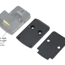PPT Tactical RMR Adapter Plate для крепления RedDot(MS10, MS15 и MS39) GZ24-0167