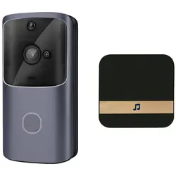 M10 720 P Wi-Fi, интеллигентая (ый) видеокамера на дверной звонок приложение Управление удаленный мониторинг видео домофон механизм дверного