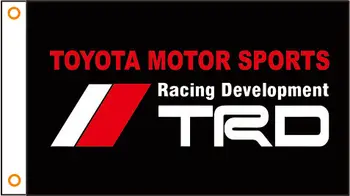 

car flag TOYOTA Banner 3ftx5ft 100% Polyester 01