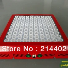 9 ленточный светодиодный светильник 300 Вт с 100 шт. 3 Вт светодиодами, встроенный с оптическими линзами, лучший для роста лекарственных растений и цветения