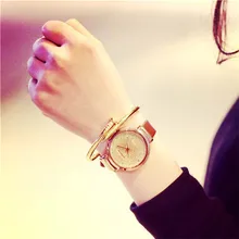 Women Watch Sands Starry Simple Temperament Belt Table Diamond Quartz Watch Fashion &Casual Popular High Quality Hot Maketing M1