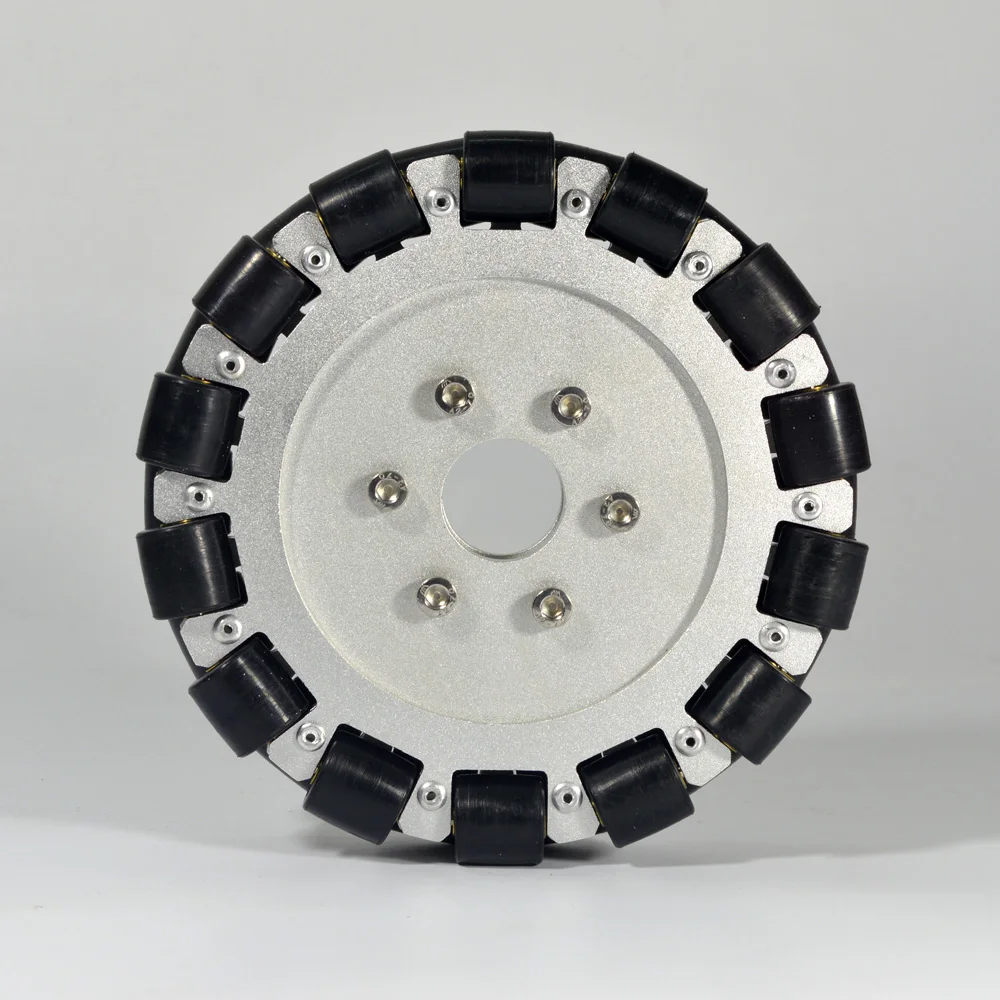 152 мм базовое колесо Omni из двойного алюминия 14085 wheels wheel wheel omniwheel 14 | Образовательное оборудование -32776780560