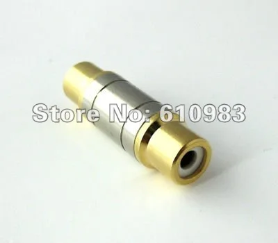 Free shipping 5 pieces lot Wholesale RCA adapter RCA female Jack to RCA female connector Audio