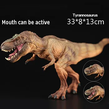 

Original dinosaur imitate toys Brown WaLking Tyrannosaurus Rex jurassic animal model kid educational toys for children gift