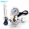 AC 36V gas regulator CO2 heater flow meter for MIG welding machines Gas Pressure Regulators 1