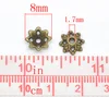 DoreenBeads 150 Bronze Tone Flower Bead Caps Findings 8x3mm (B14479), yiwu ► Photo 2/3