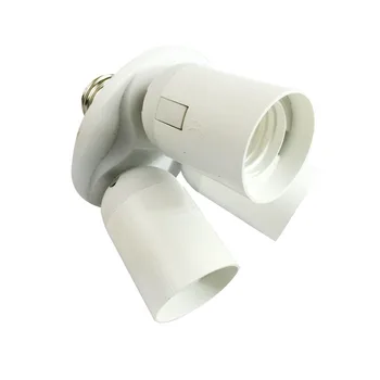 

3 in 1 Base Socket 110V-240V Splitter Lamp Socket Light Lamps Bulb Adapter Adjustable Holder