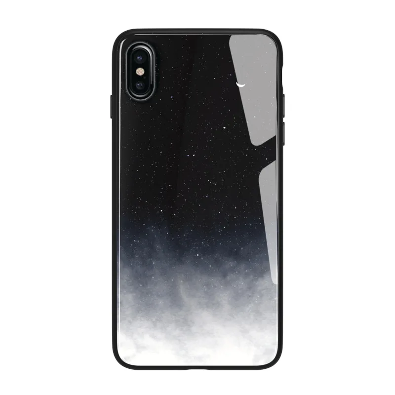 

Star mobile phone case for iphone xs mobile phone new for Apple XR glass 7plus anti-fall all-inclusive protective cover star max