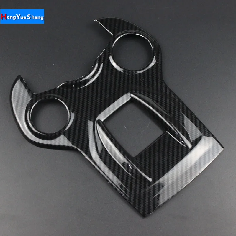 

Carbon fibre Interior Gear Shift Box Panel Frame Decoration Cover Trim Car Styling for Alfa Romeo Giulia Stelvio Car accessories