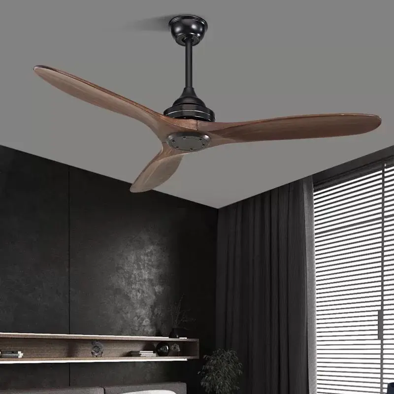 

Wooden Ceiling Fans Without Light Bedroom 110v/220v Ceiling Fan Wood Ceiling Fans With Lights Remote Control Ventilador De Teto