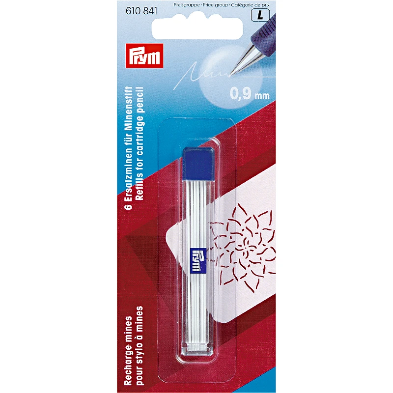 

German Prym replace pen core white