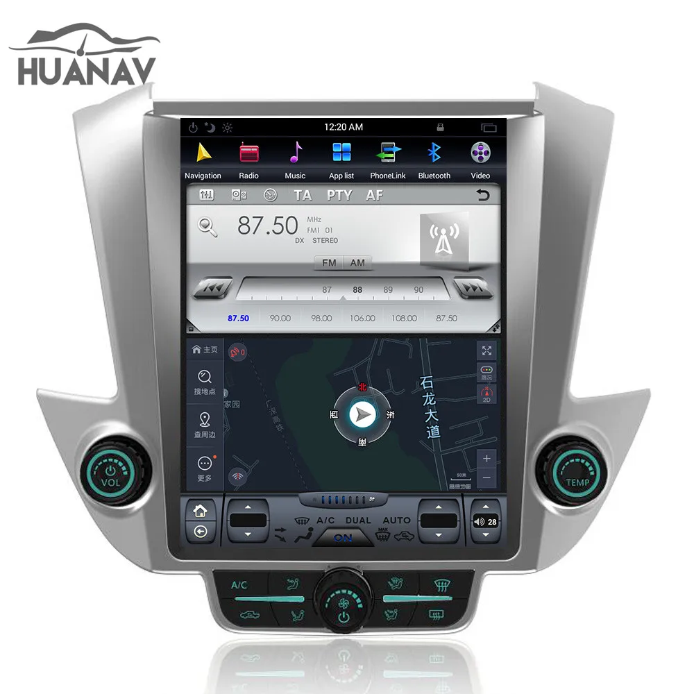 

Tesla style Android7.1 Car radio Player GPS Navigation For Chevrolet Tahoe Suburban 2015+car head unit stereo multimedia player