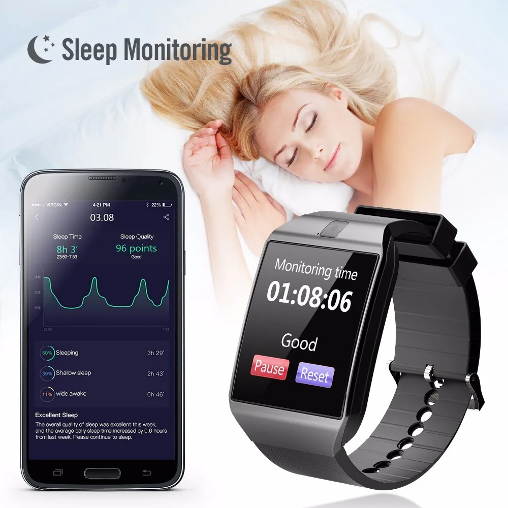 Cawono Bluetooth G12 Smart Watch with Camera Smartwatch TF SIM Card for iPhone Samsung HTC LG HUAWEI Android Phones PK DZ09 A1 Cawono Bluetooth G12 Smart Watch with Camera Smartwatch TF SIM Card for iPhone Samsung HTC LG HUAWEI Android Phones PK DZ09 A1