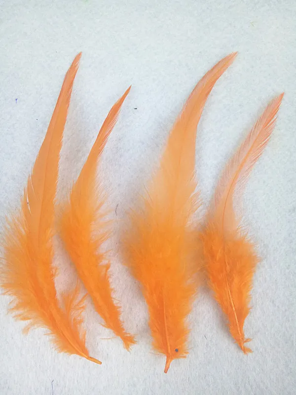 New! Free Shipping 50 pieces orange 4 6 inch / 10 15 cm natural chicken