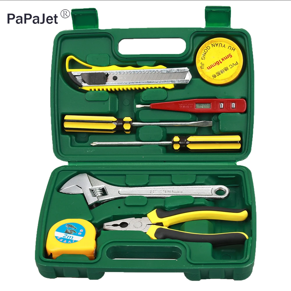 

9 PCs Small Tool Kit,Mini Portable Tool Set,Home Repair Hand Tool Kit with Case Shipping From United States