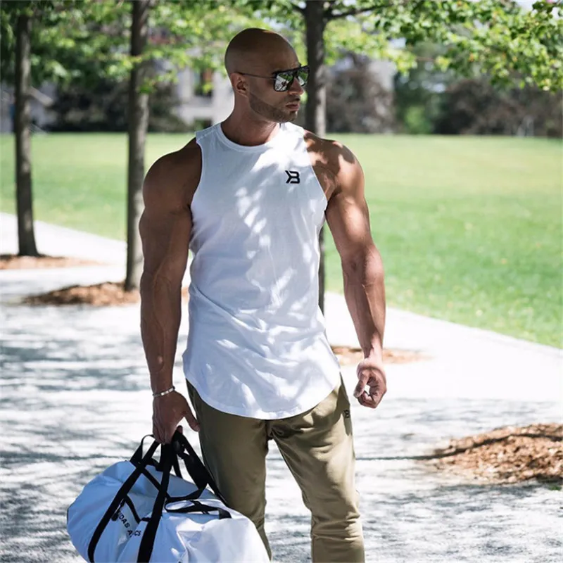 Fitness Men Tank Top t Shirt men-7