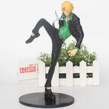 Anime ONE PIECE Sanji Pvc Action Figure Model Toys 20 cm