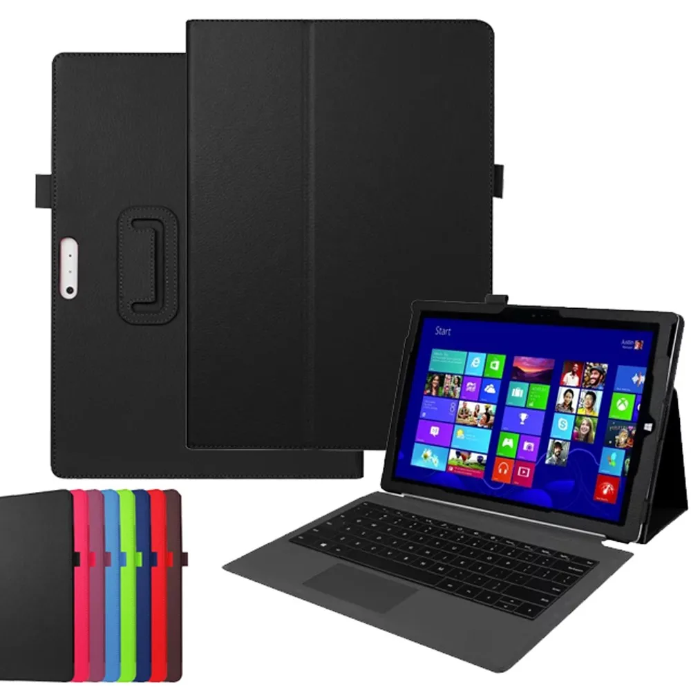 

Suppion For Microsoft Surface Pro 4 12.3 Tablet Pu Leather Case Cover Stand Wholesale