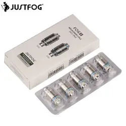 Оригинал JUSTFOG FOG 1 Катушка головка 0.5ohm 0.8ohm Замена для JUSTFOG FOG 1 распылитель в комплекте электронная сигарета распылитель Core