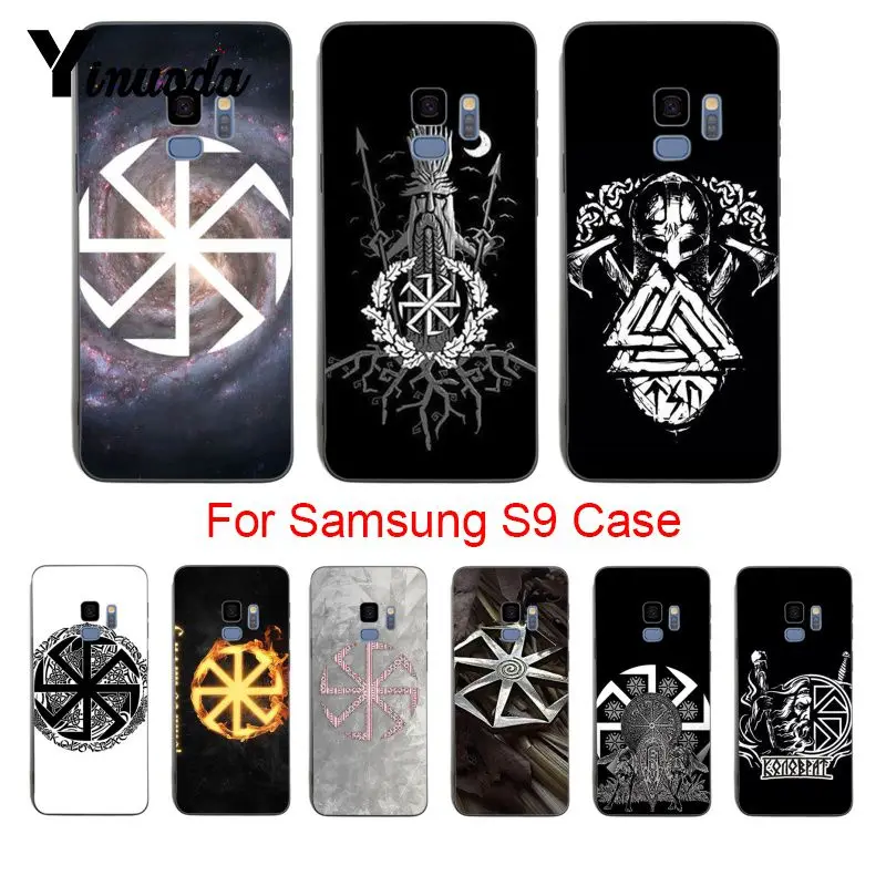 

Yinuoda Slavic Viking symbol Kolovrat Special Offer Luxury Vertical phone case For samsung galaxy s6 edge s5 s7 s8plus s9plus
