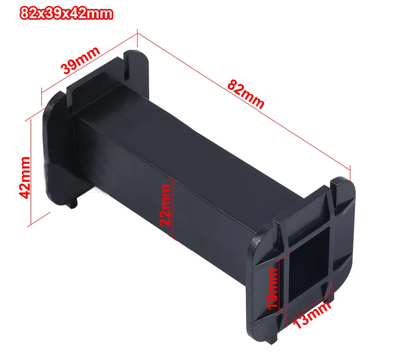 2 шт. квадратный индуктор обмотка рамы усилитель кроссовер бобина провода катушки утолщенной индуктивности Скелет# черный