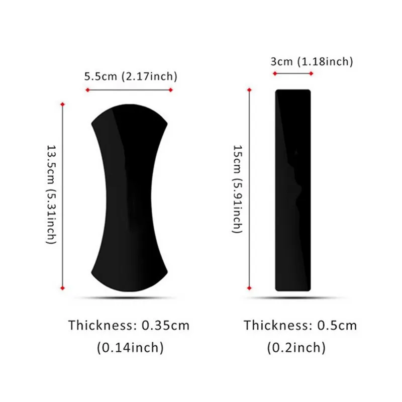 Новинка, 2 шт., волшебная нано резиновая накладка, универсальная наклейка, без следов, держатель для мобильного телефона, автомобильные наборы, Автомобильный кронштейн, накладки, клейкая гелевая накладка