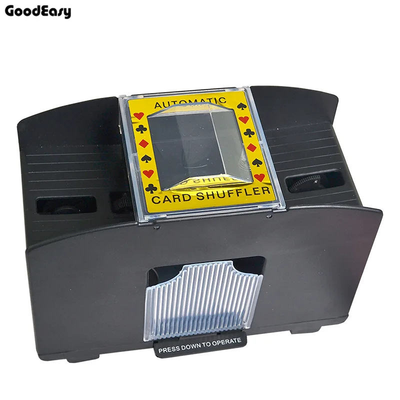 Koop Professionele Geavanceerde Casino 1 4 Dek Plastic Shuffler Speelkaart Shuffler Poker Kaartenschudmachine Automatische Machine
