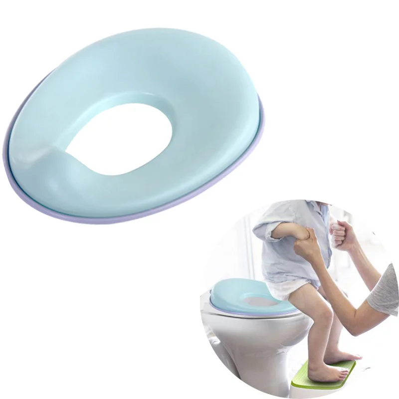 

Potty Training Seat Portable Toilet Seat for Boys and Girls Non-Slip with Splash Guard Includes Free Storage Hook