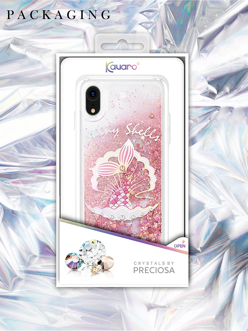 KINGXBAR for iPhone XR Case Quicksand Case for iPhone XR Cover Anti-knock for iPhoneXR Cover Cute Luxury for Apple XR Shell Capa (8)