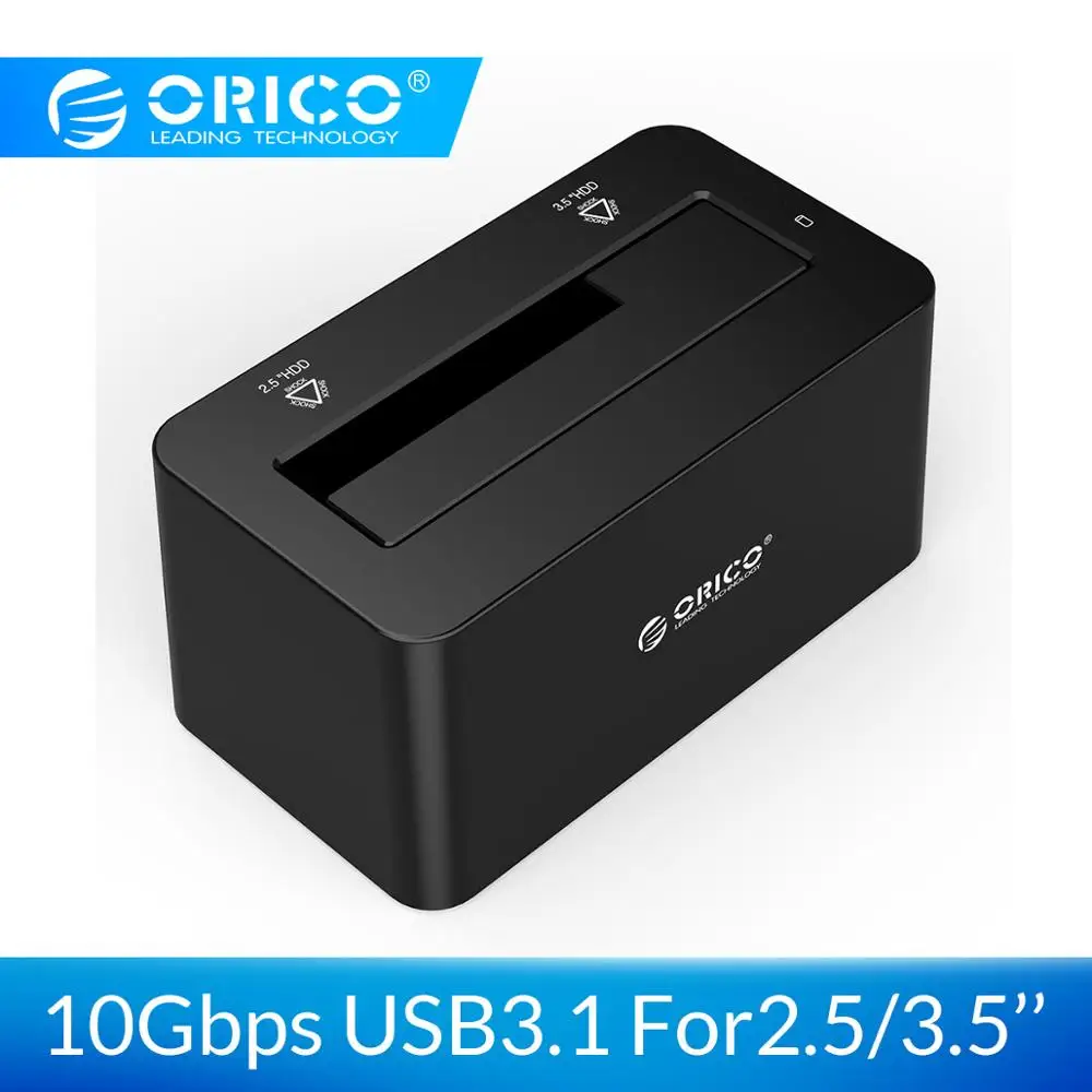 ORICO HDD Docking Station SATA zu USB C 31 Gen2 Adapter für 25 35