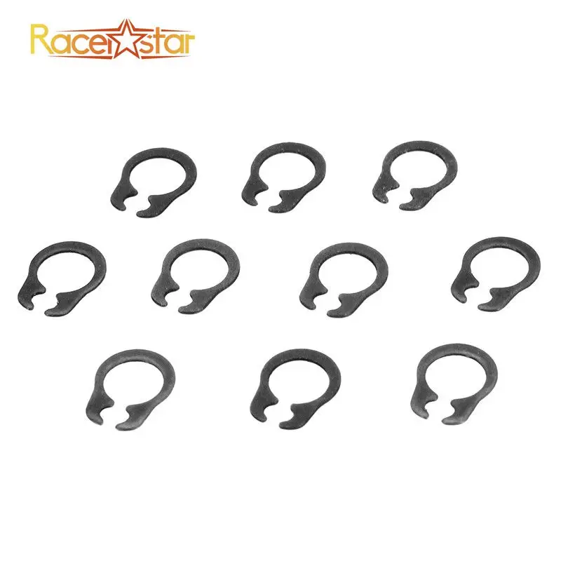 

Newest 10 PCS Racerstar 4mm U-Ring Circlip For BR2205S PRO / BR2305S / BR2306S Brushless Motor