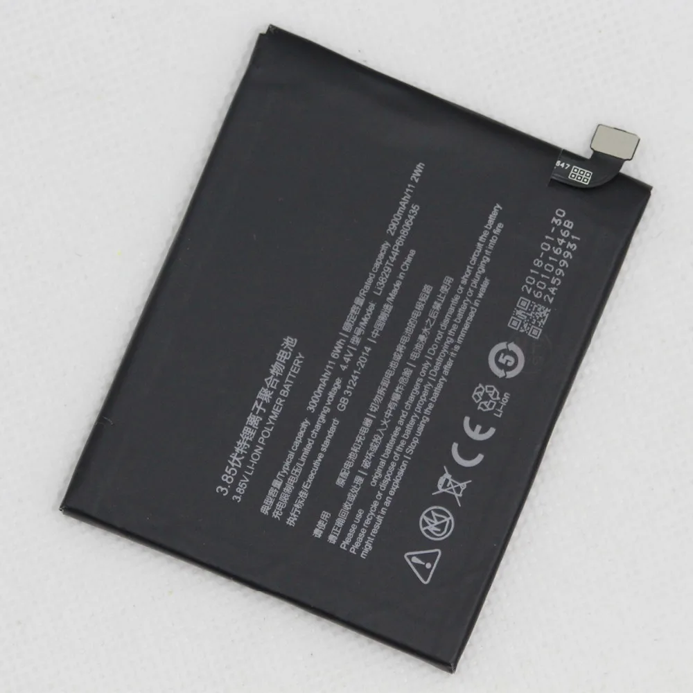 0 цикл батарея для ZTE Nubia Z11 Li3829T44P6h806435 NX531 3000mAh аккумулятор телефона с инструментами