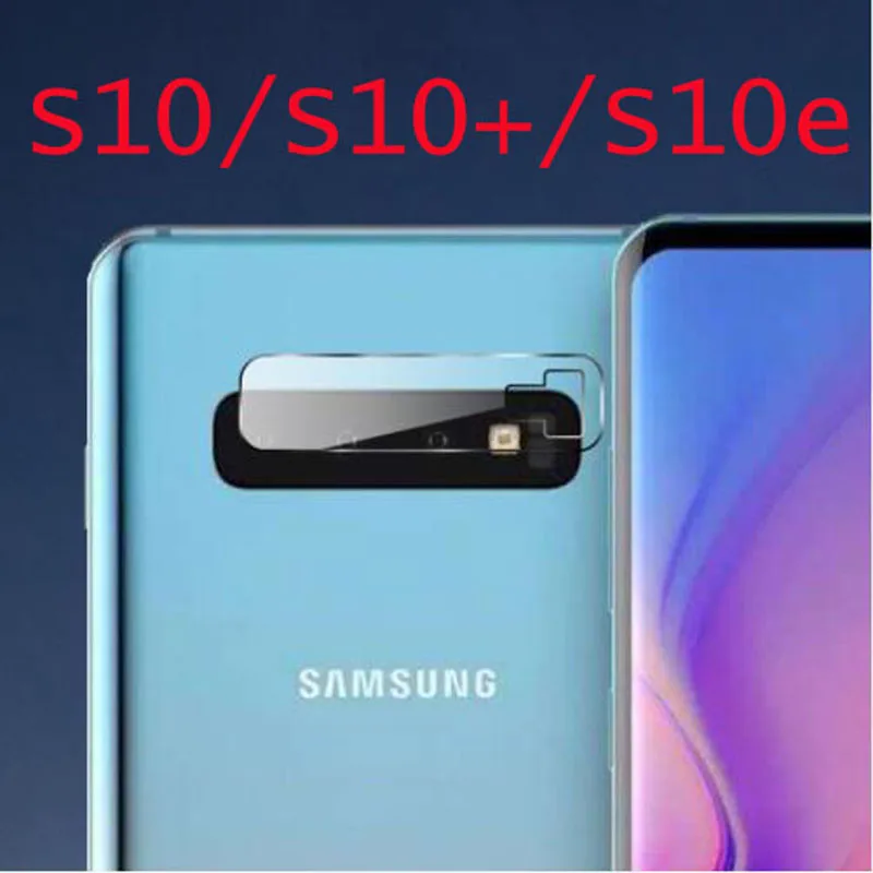 

Tempered Glass Back Rear Camera Lens Protective Film Guard Protection Screen Protector Cover For Samsung Galaxy S10 Plus S10 E