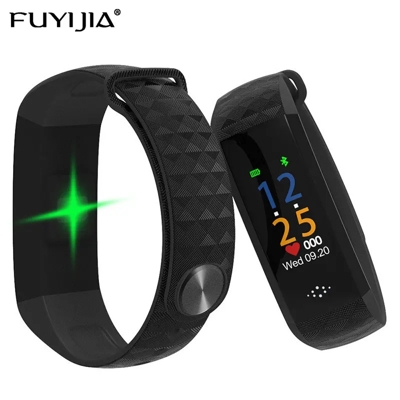 

FUYIJIA Waterproof Smart Watch Men's Touch Female Relogio Smart Reminder Heart Rate Sleep Monitoring Bluetooth Sports Watch Male